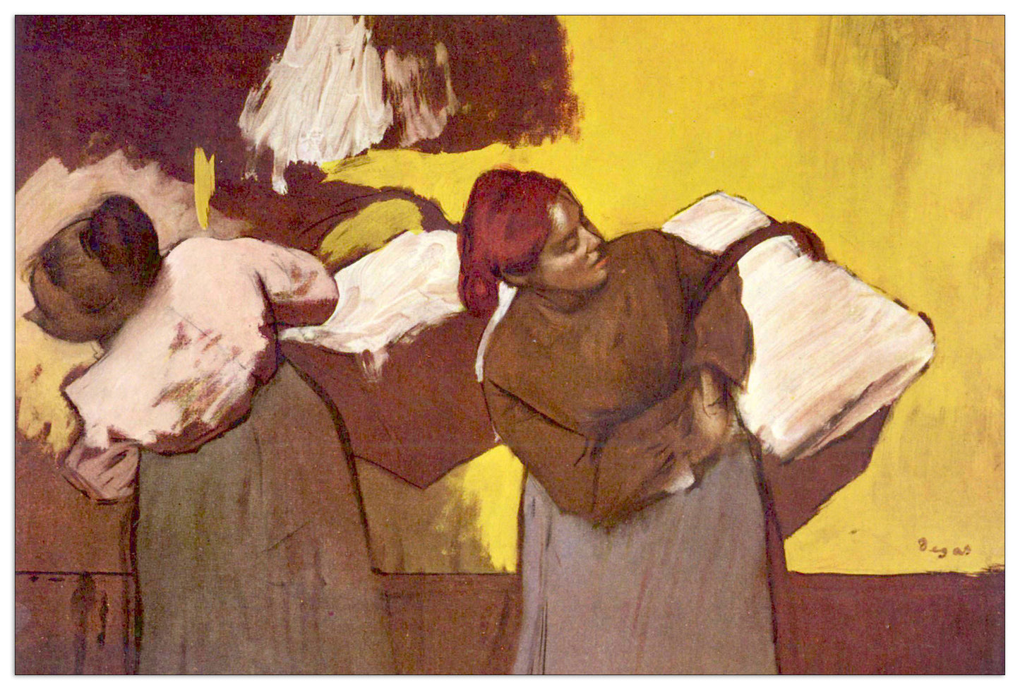 Two washer women cm 90x60