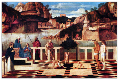 Allegory of Purgatory cm 90x60