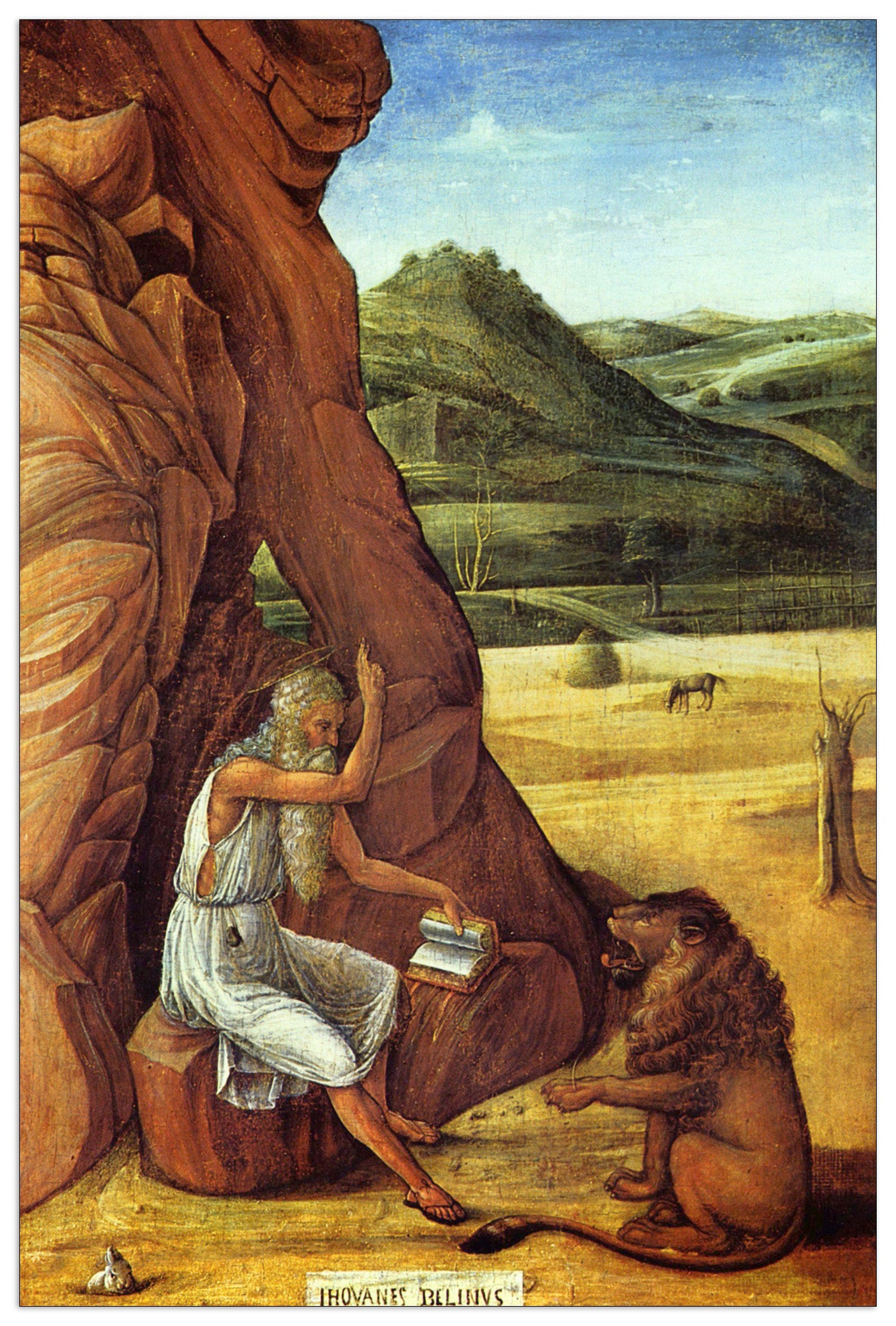Jerome in the Desert cm 60x90