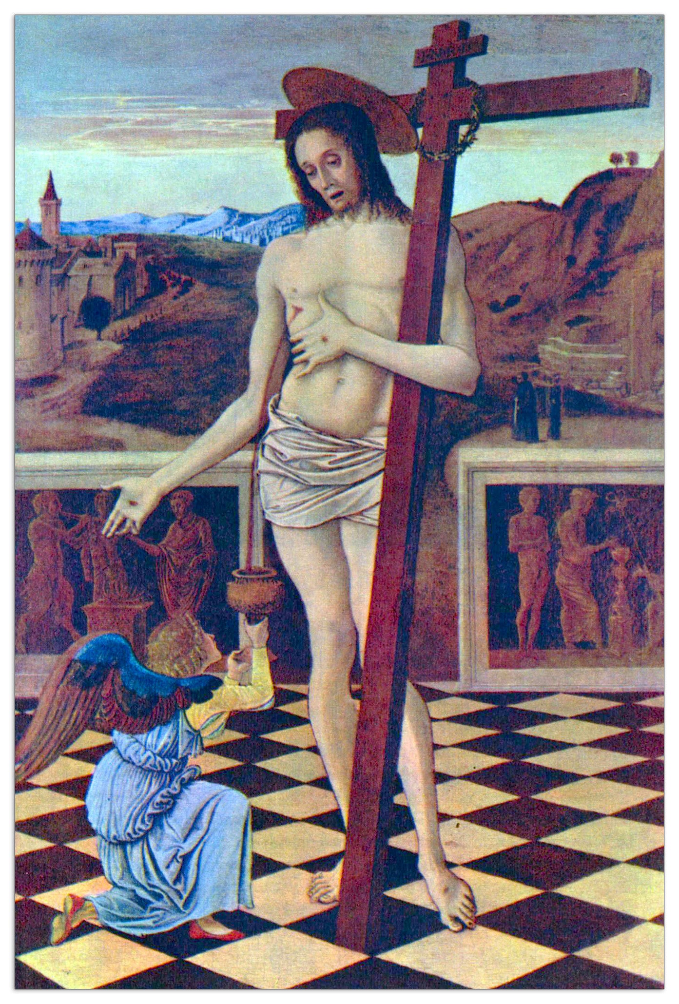 The blood of the Redeemer cm 60x90