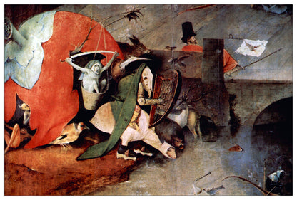 Temptation of St. Anthony, detail cm 90x60