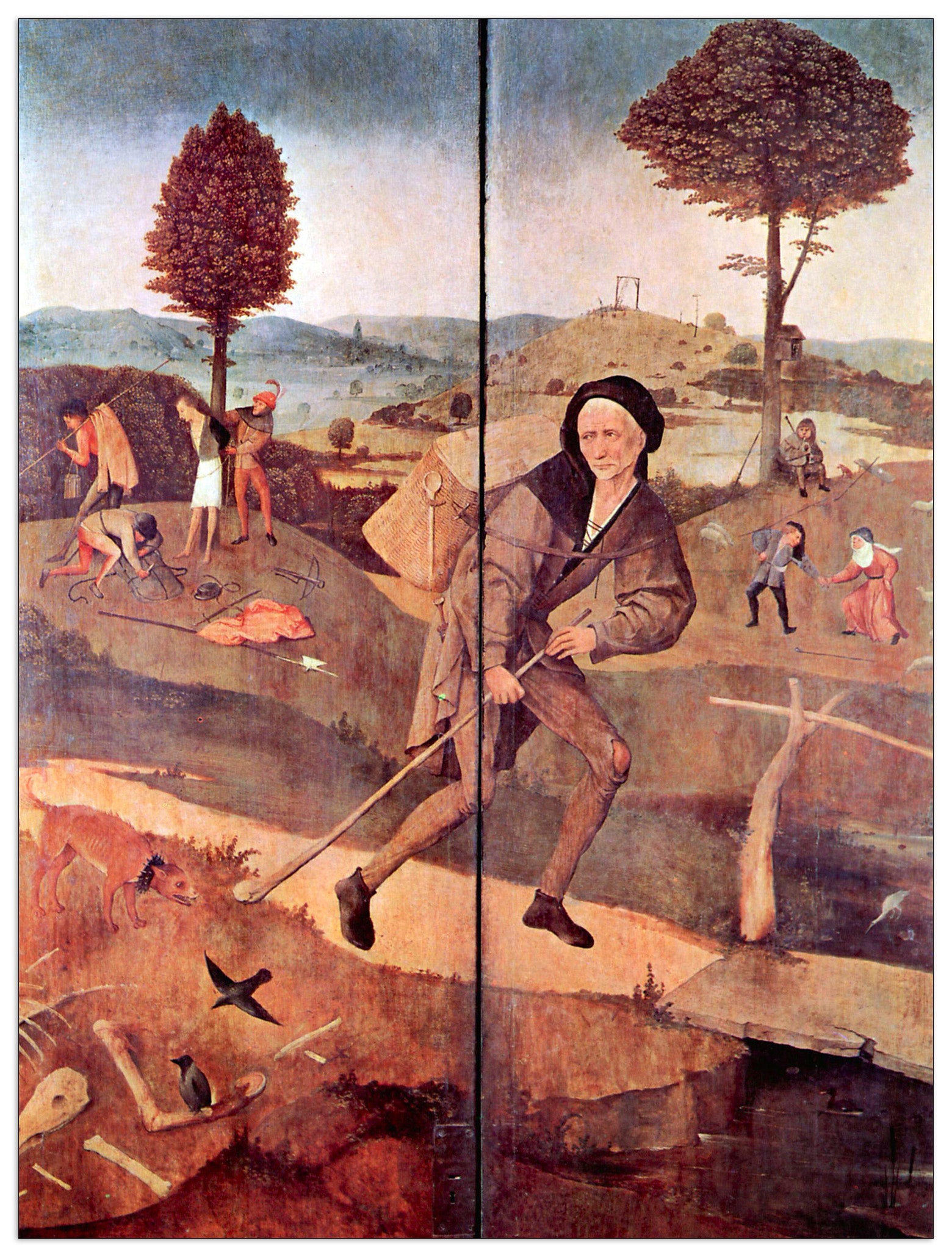 The Pilgrimage of life cm 60x80