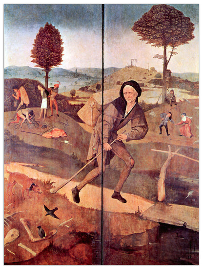 The Pilgrimage of life cm 60x80