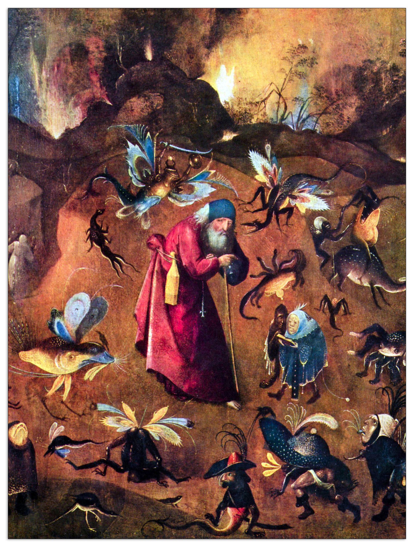 Temptation of St. Anthony cm 60x80