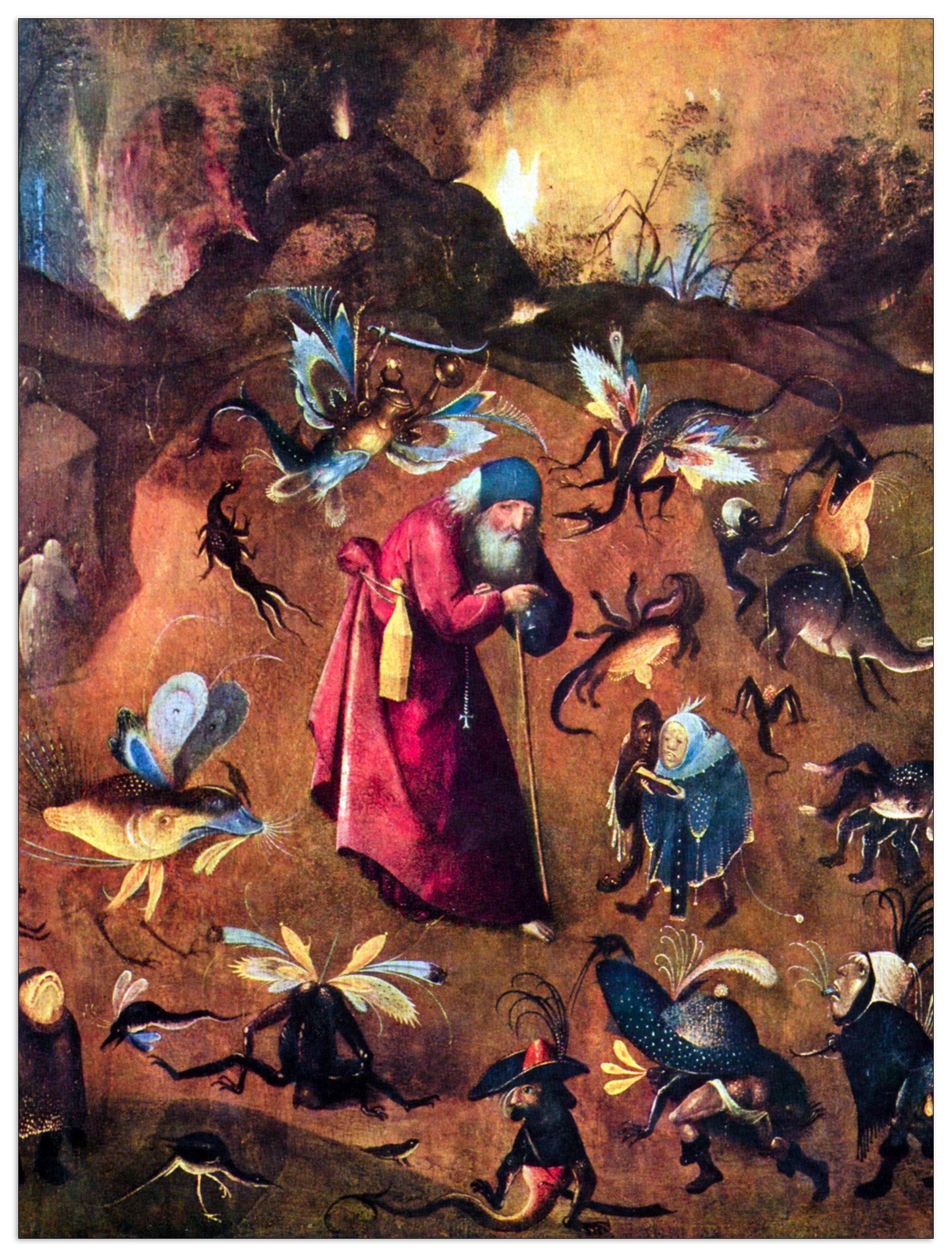 Temptation of St. Anthony cm 60x80