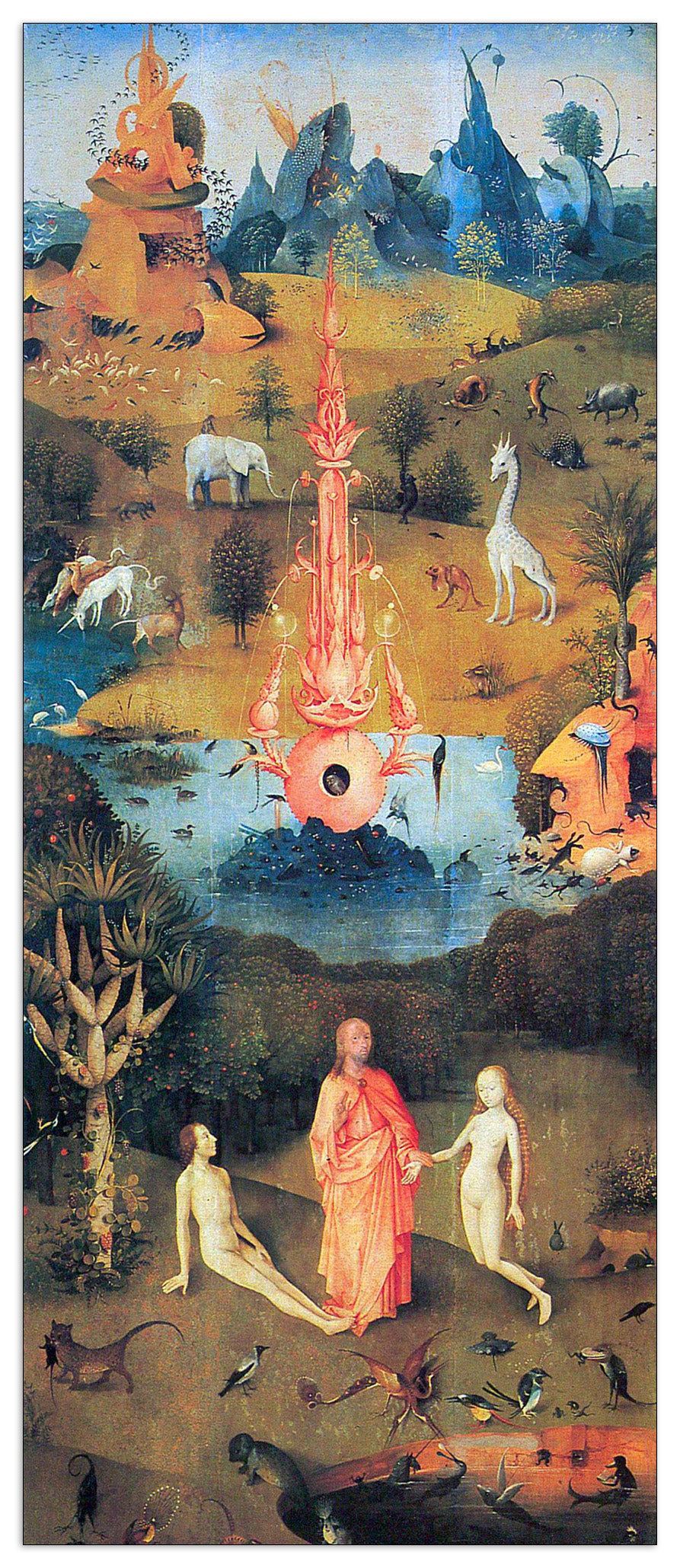 The Garden of Delights - The Creation cm 50x120