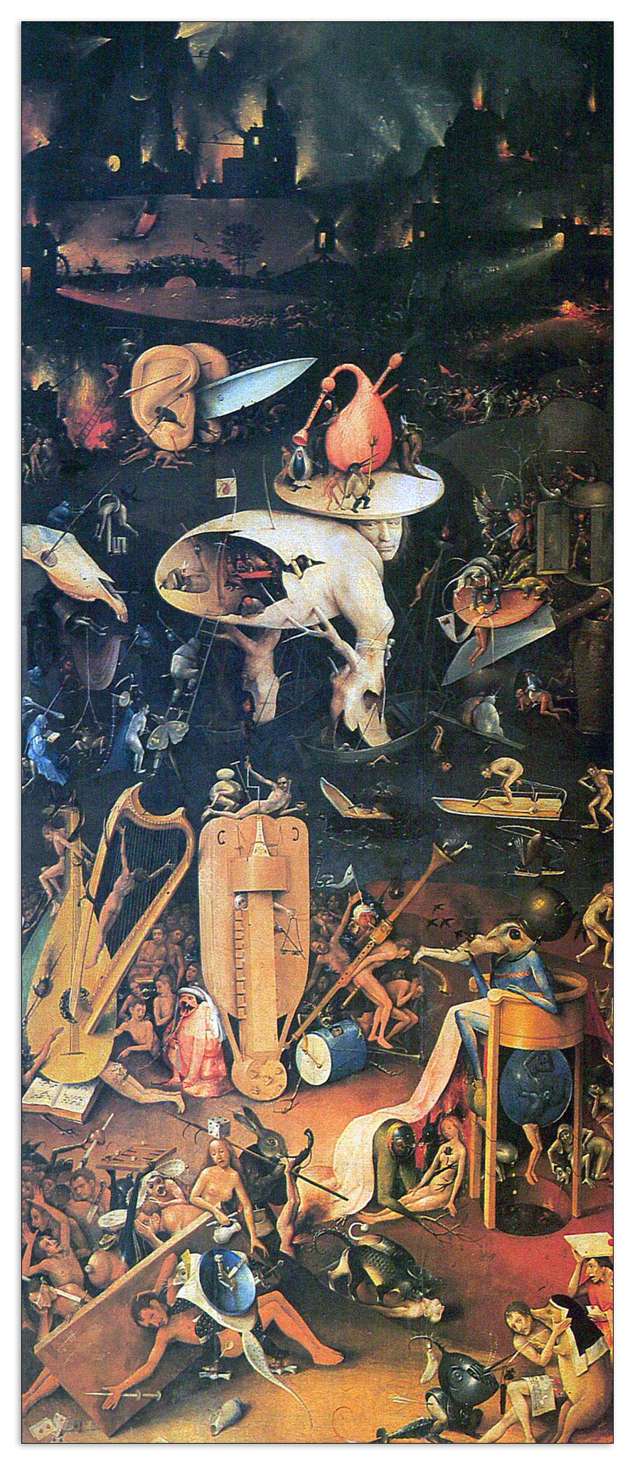 The Garden of Delights, Hell cm 50x120
