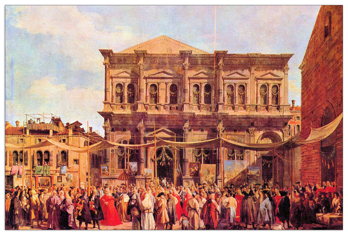 Festival in San Rocco cm 90x60