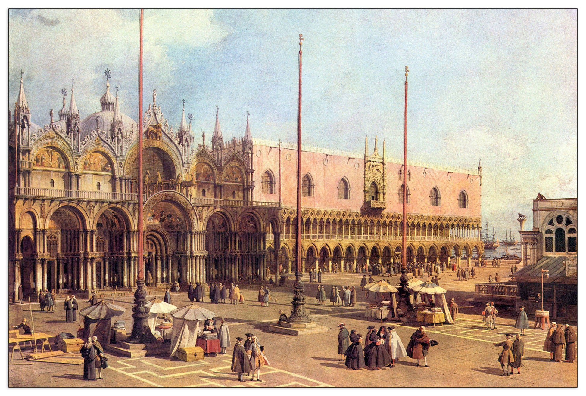 La Piazza San Marco cm 90x60