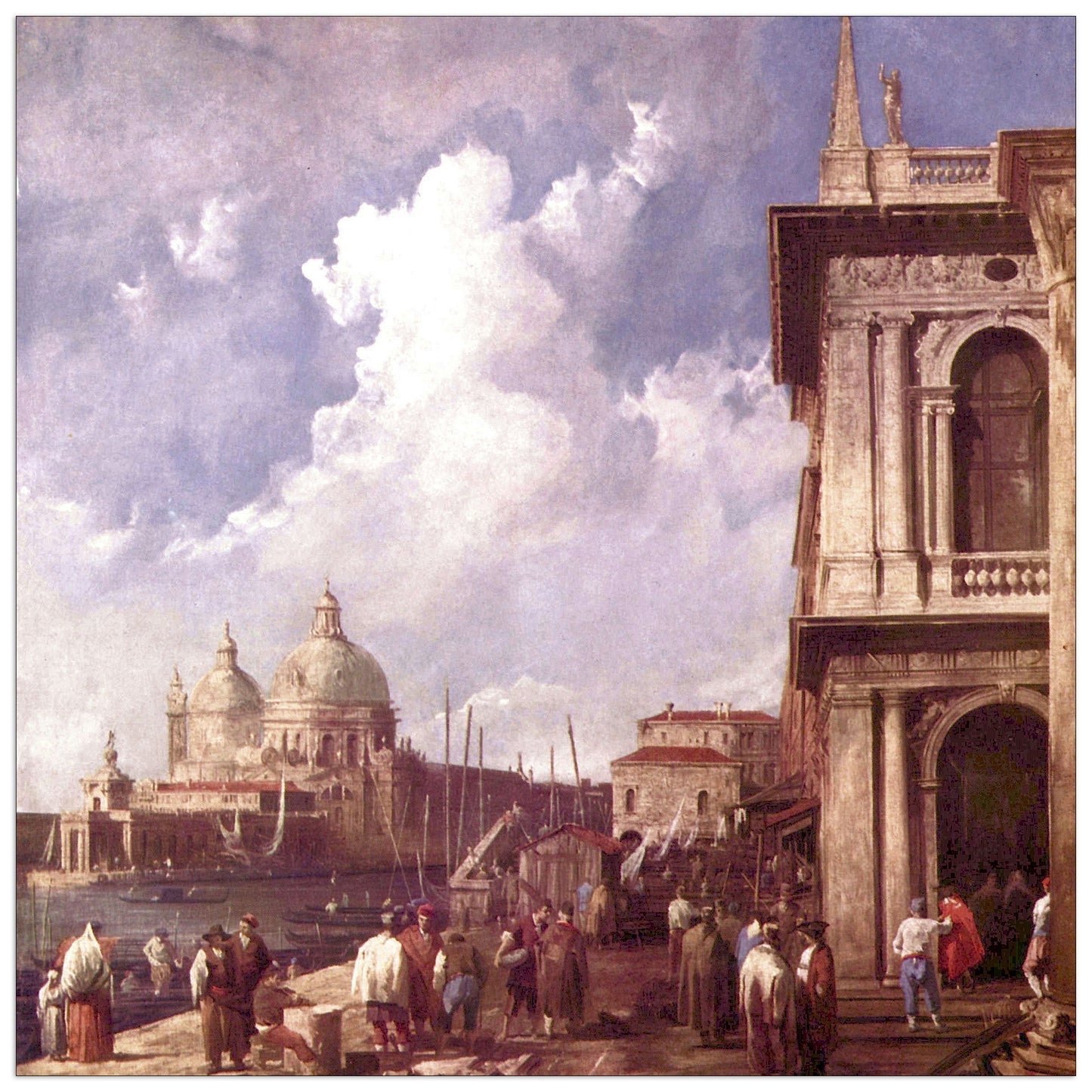 Piazza in Venice cm 70x70