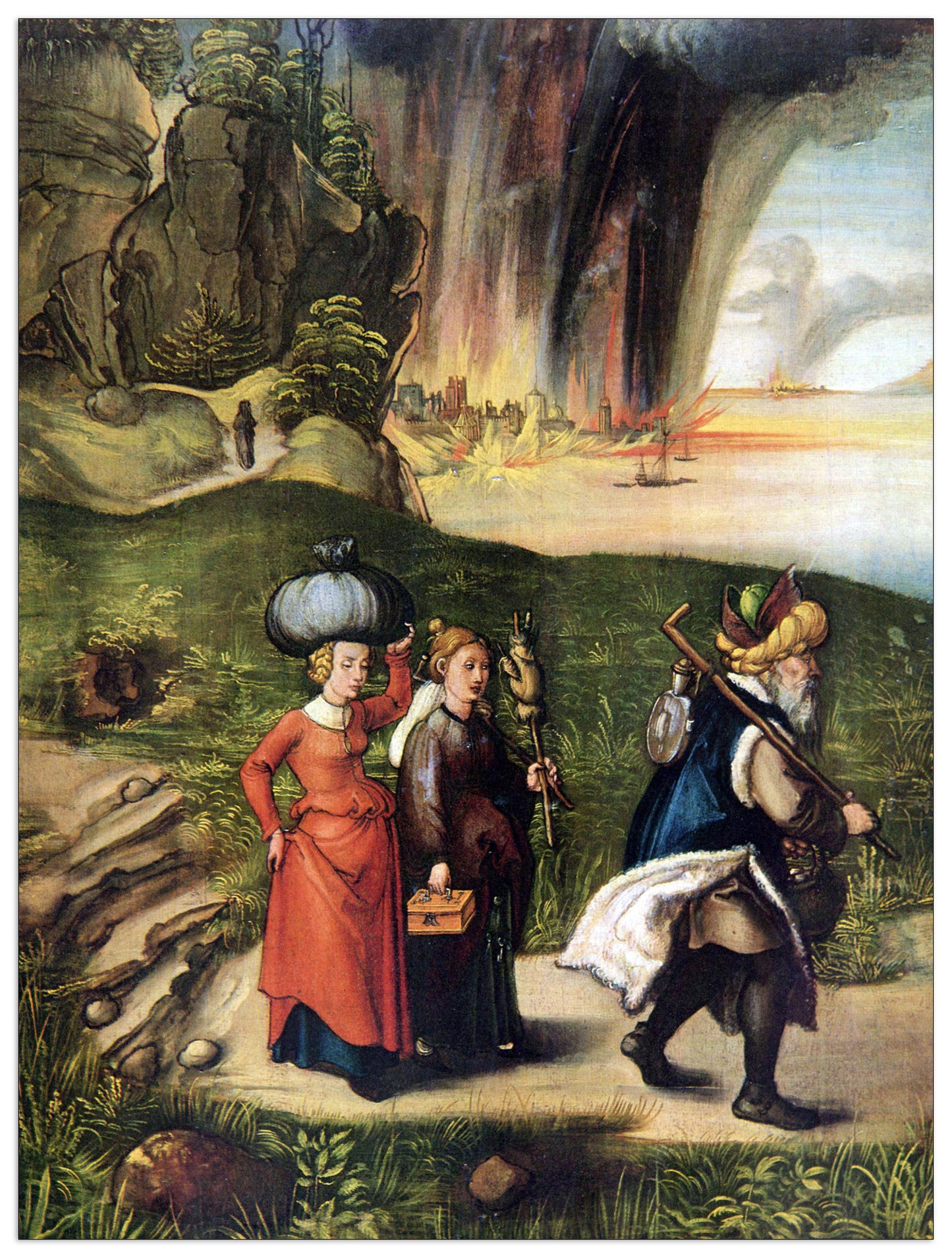 Lot's escape cm 60x80
