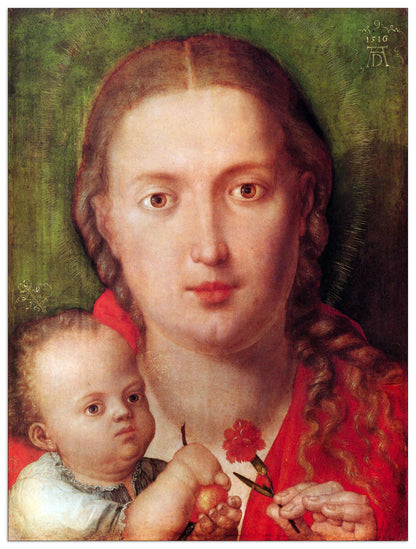 Mary with the carnation cm 60x80