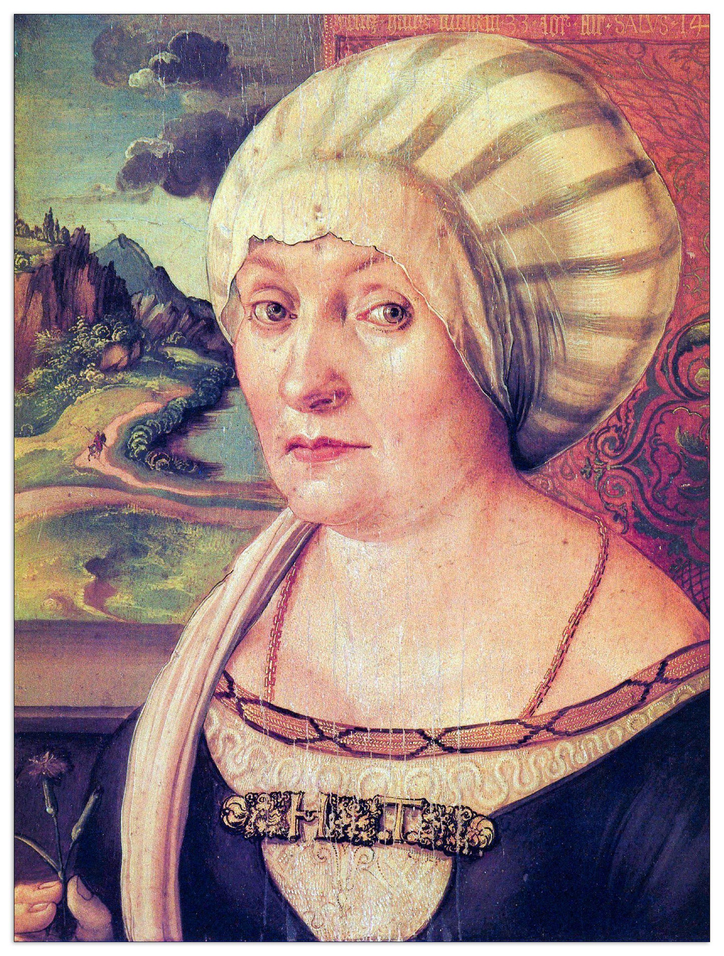 Portrait of Felicitas Tucher cm 60x80