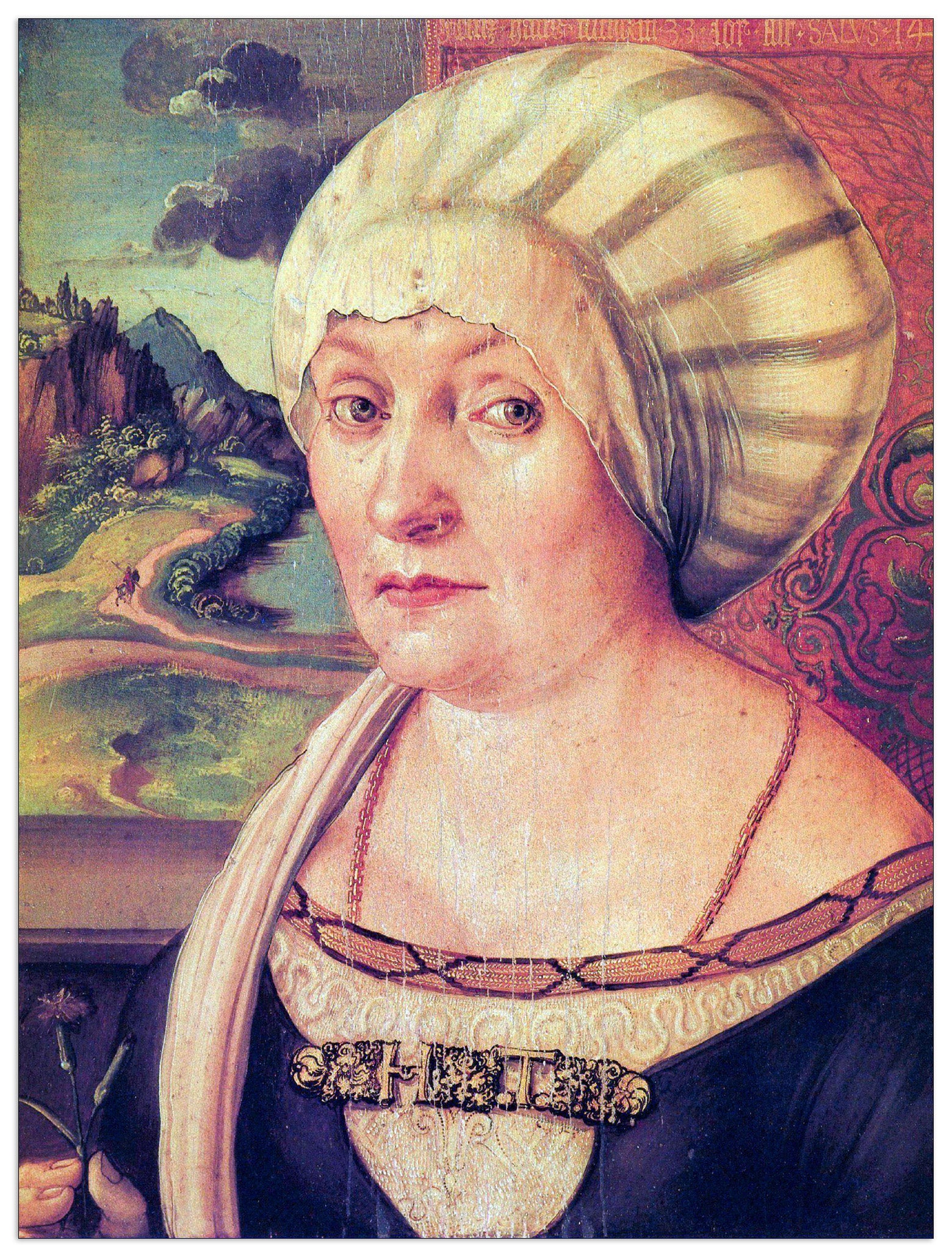 Portrait of Felicitas Tucher cm 60x80
