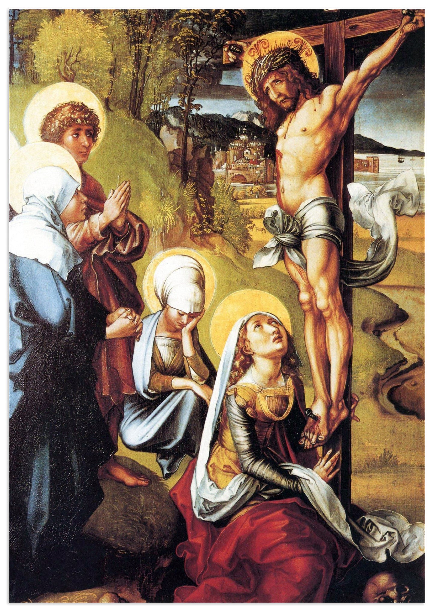 The seven Mary's pain - Christ on the Cross cm 70x100