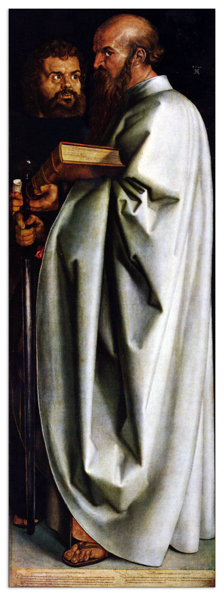 The Saints Paul and Mark cm 50x140
