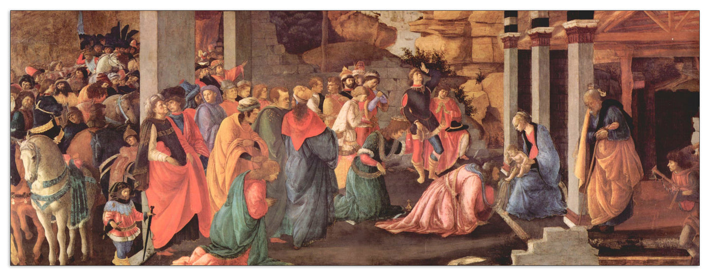 Adoration of the Magi cm 135x50