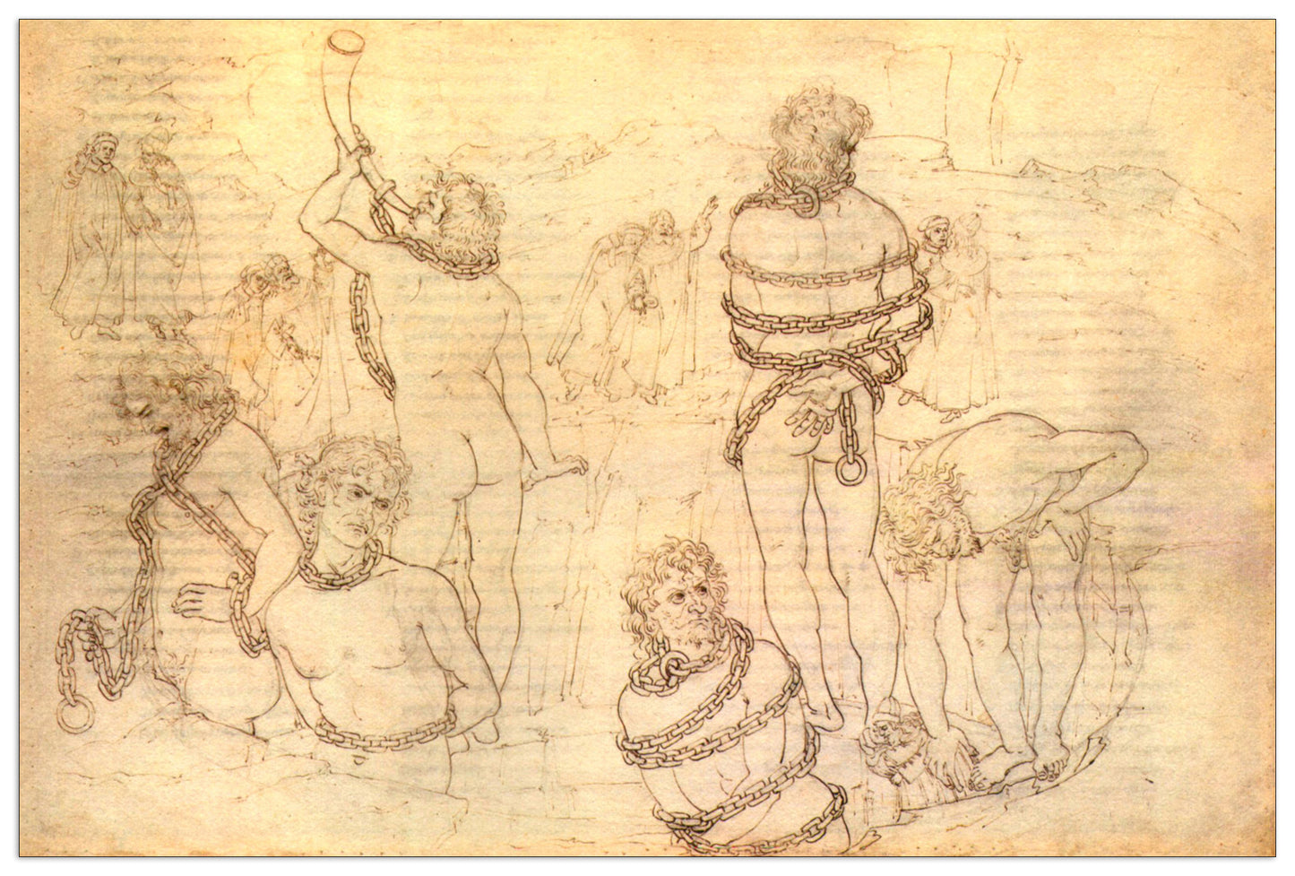 Dante and Virgil cm 90x60