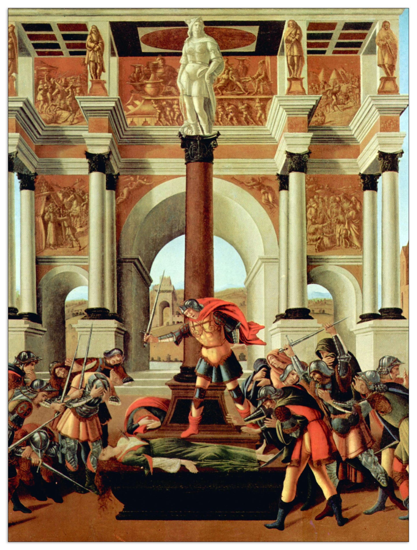 Death of Lucretia cm 60x80