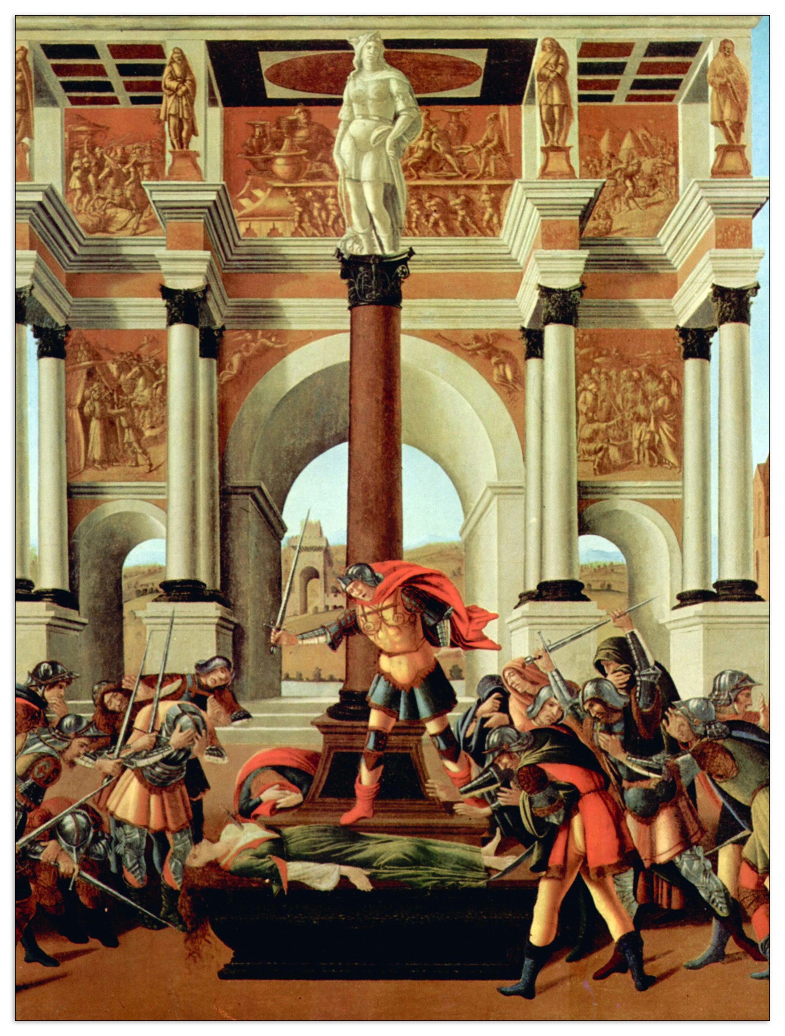 Death of Lucretia cm 60x80