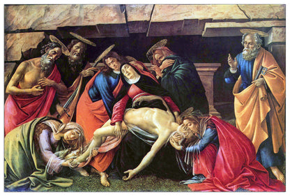 Lamentation of Christ cm 90x60