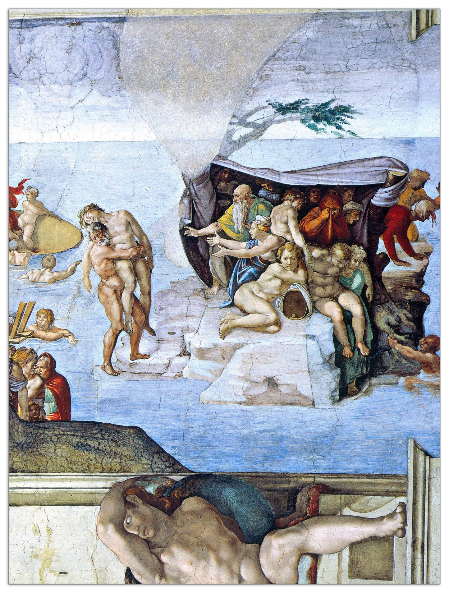 Creation Story - The Deluge cm 60x80