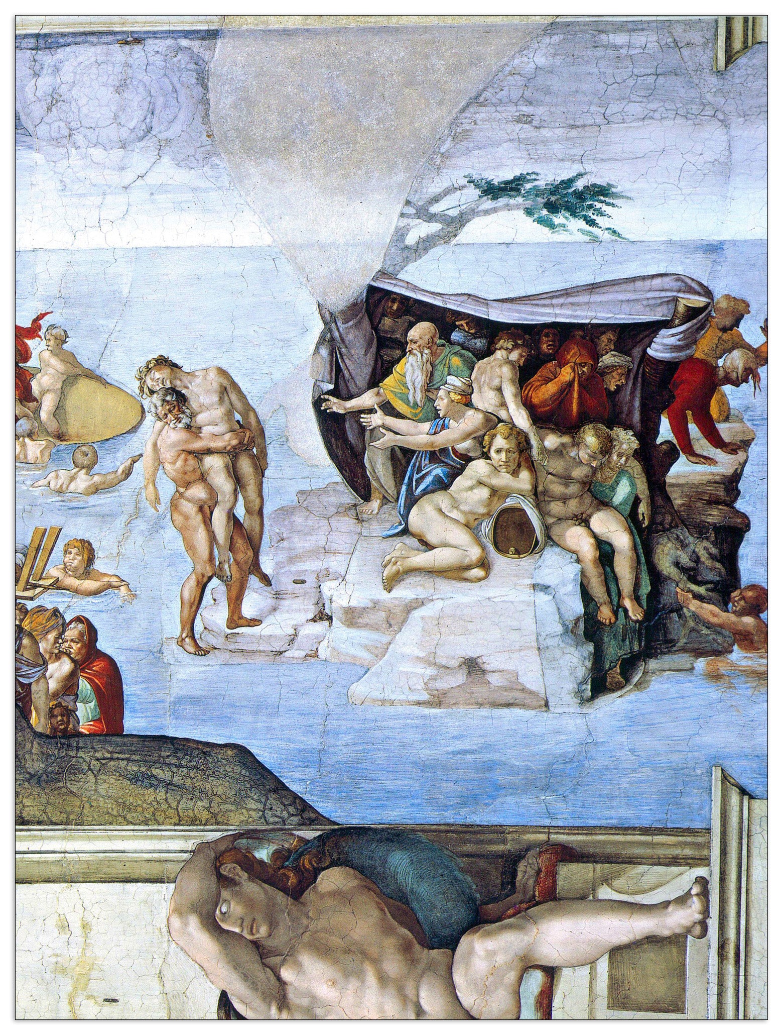 Creation Story - The Deluge cm 60x80