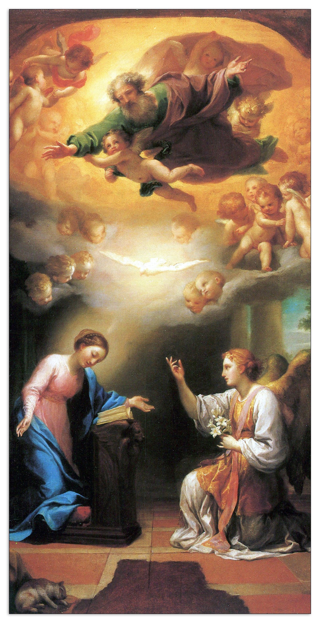 Annunciation cm 50x100