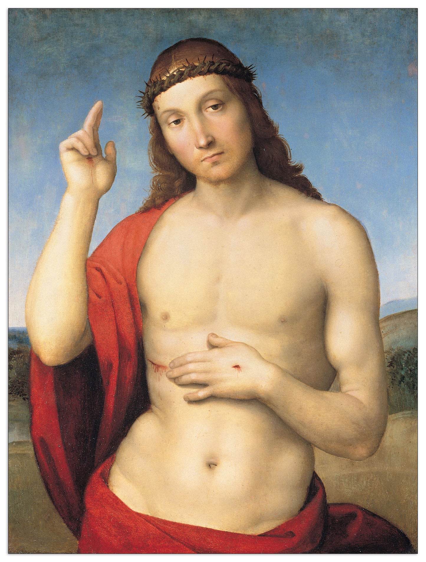 cristo benedicente cm 60x80