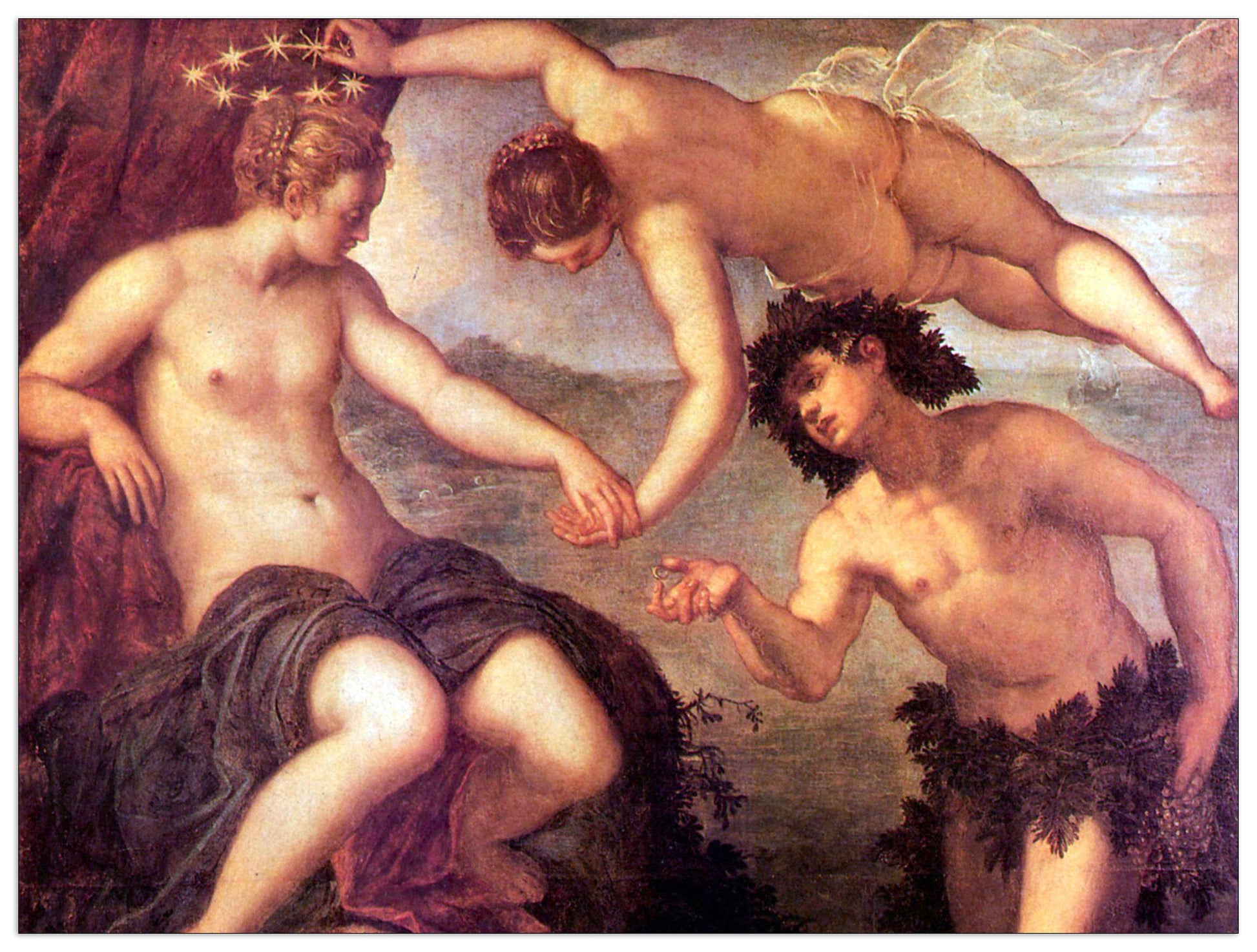 Bacchus and Ariadne cm 80x60