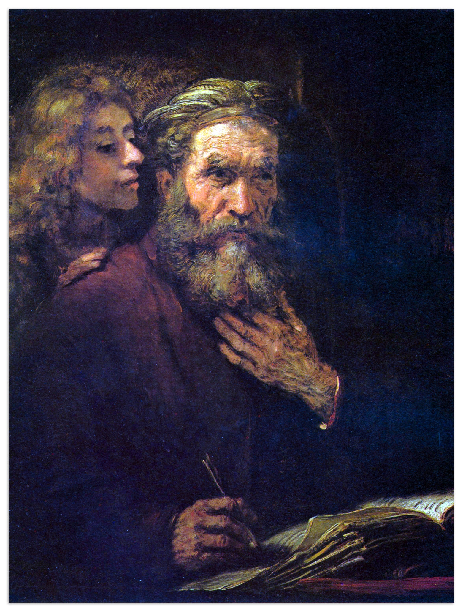 Evangelist Mathew and the Angel cm 60x80