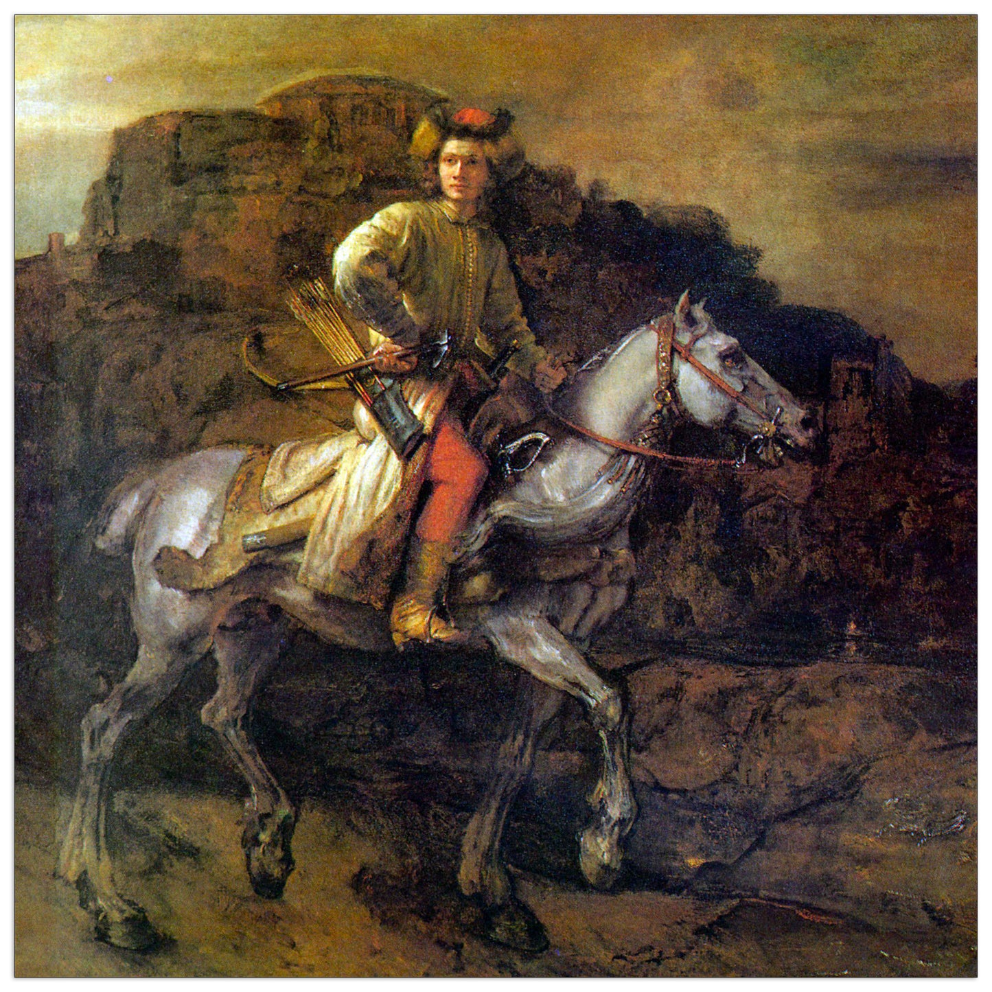 The Polish Rider cm 70x70
