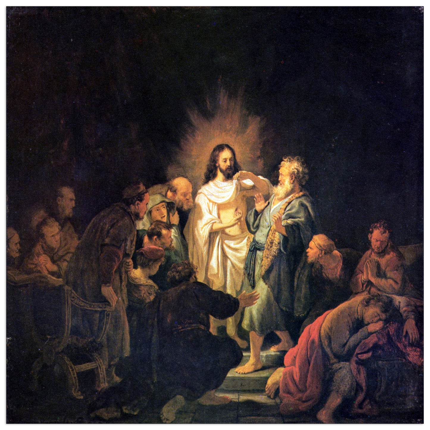 The unbelieving Thomas cm 70x70