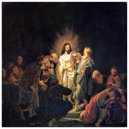 The unbelieving Thomas cm 70x70