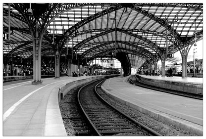 Cologne Main Station cm 90x60