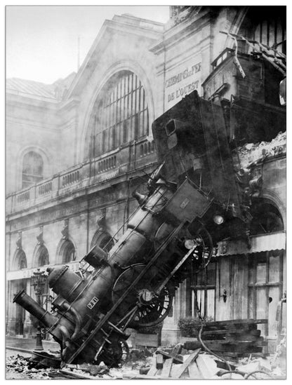 Train Wreck cm 60x80