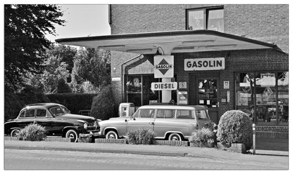 Petrol Stations II cm 120x70