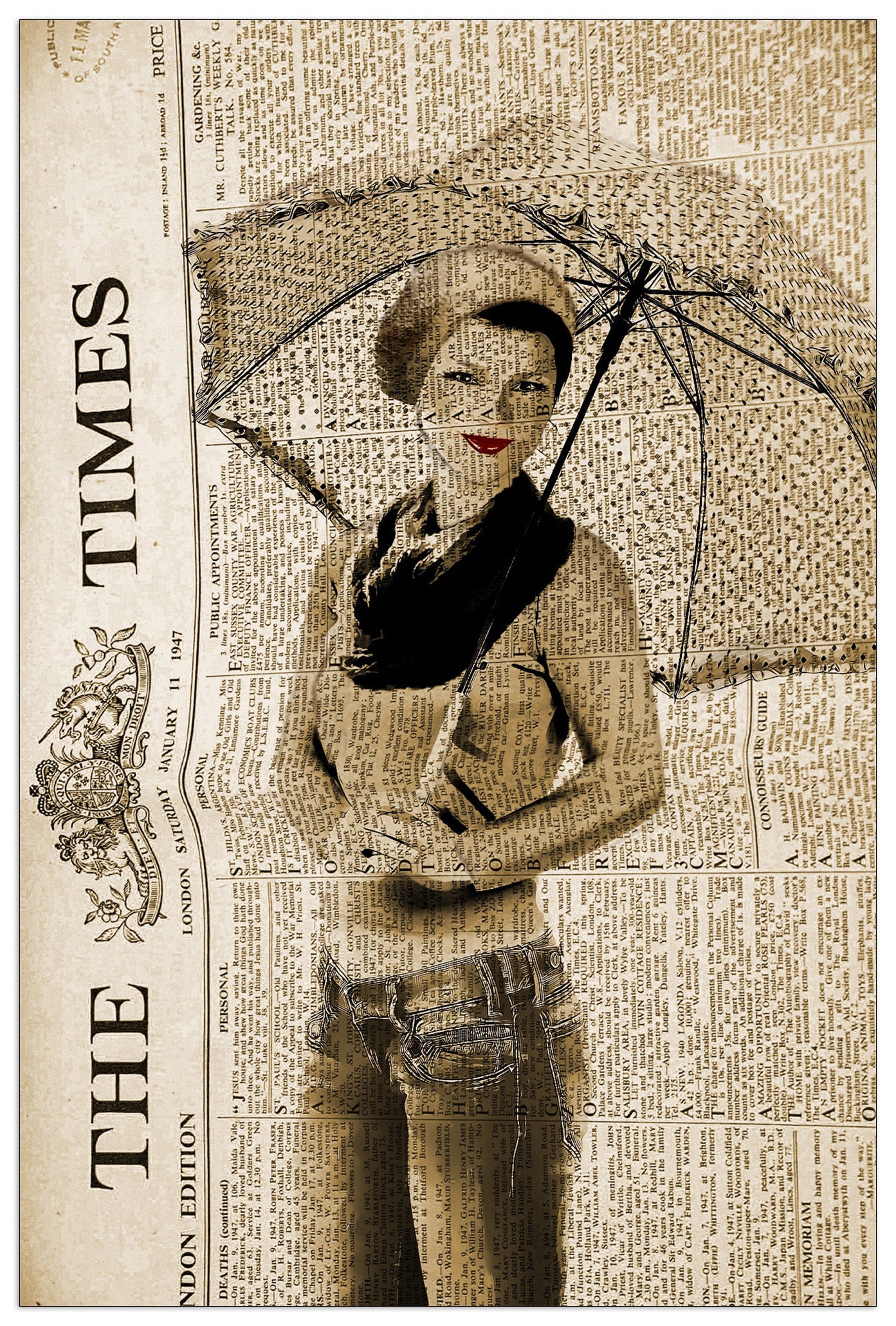 Vintage cm 60x90