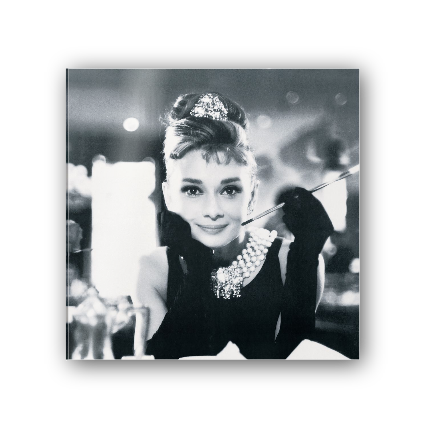 Homage to Audrey - Colazione da Tiffany cm 50x50