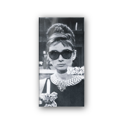 Homage to Audrey - Colazione da Tiffany cm 50x100