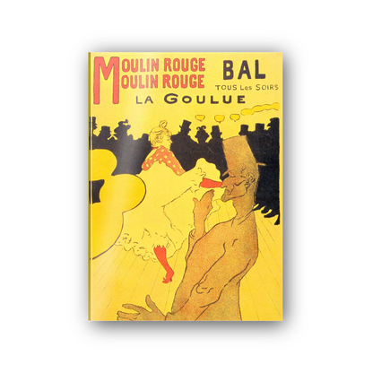 Homage to Toulouse-Lautrec - Moulin Rouge la Goulue cm 50x70