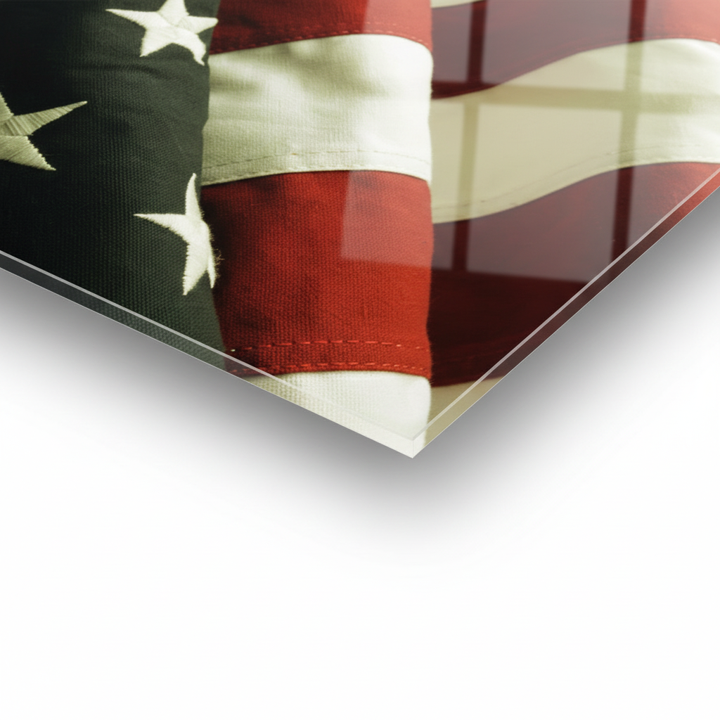 United States flag - cm 70x50 - Pannello Acrilico