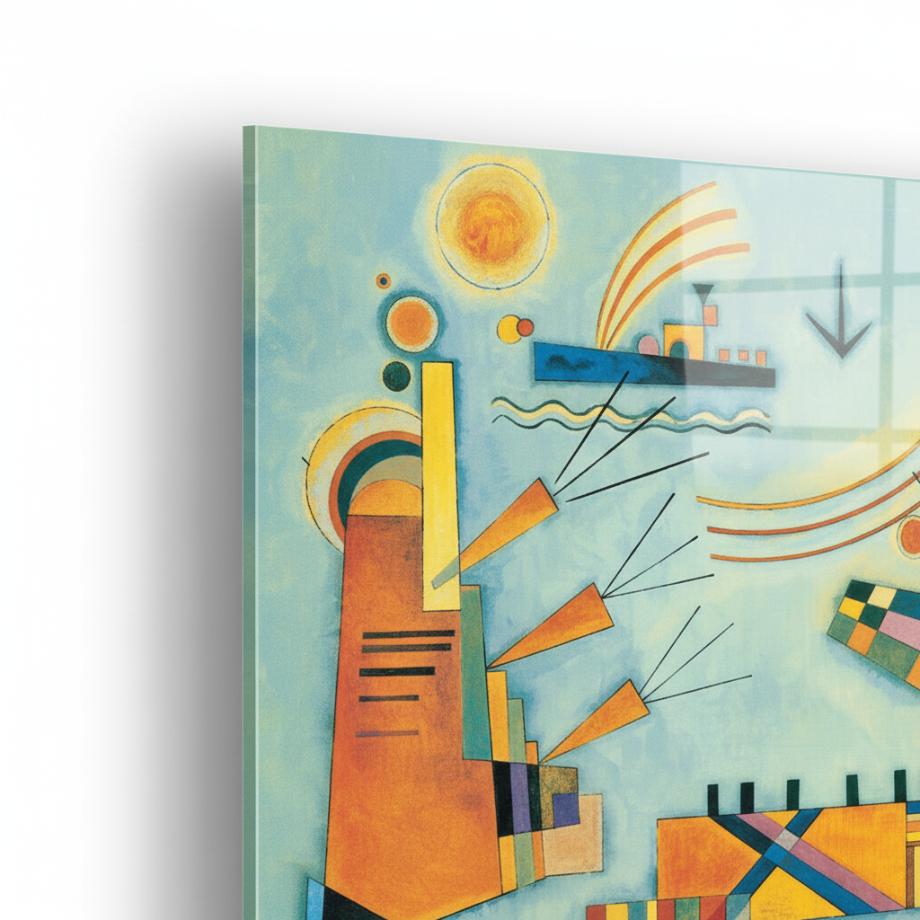 Homage to Kandinsky - Sweet event - cm 100x50 - Pannello Acrilico