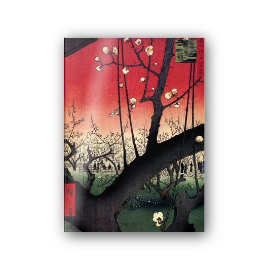 Homage to Hiroshige - Plum estate, Kameido cm 50x70