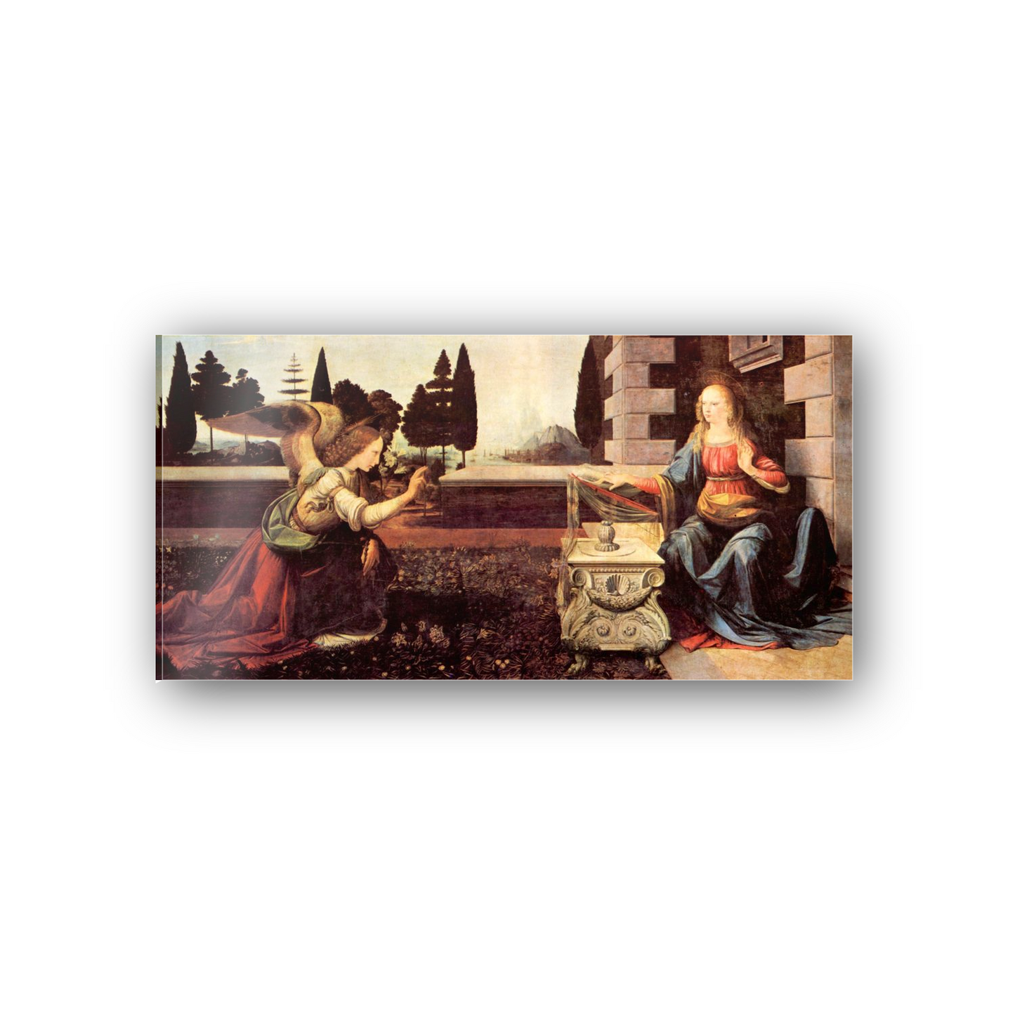Homage to Leonardo - Announcement to Maria cm 100x50