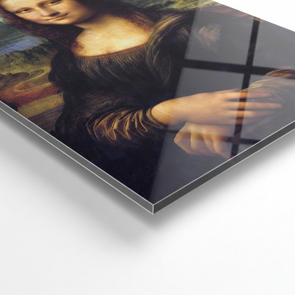 Homage to Leonardo - Mona Lisa - cm 50x70 - Pannello Acrilico