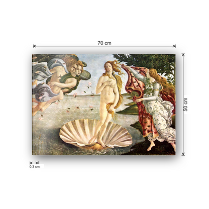 Homage to Botticelli - Birth of Venus cm 70x50 - misure