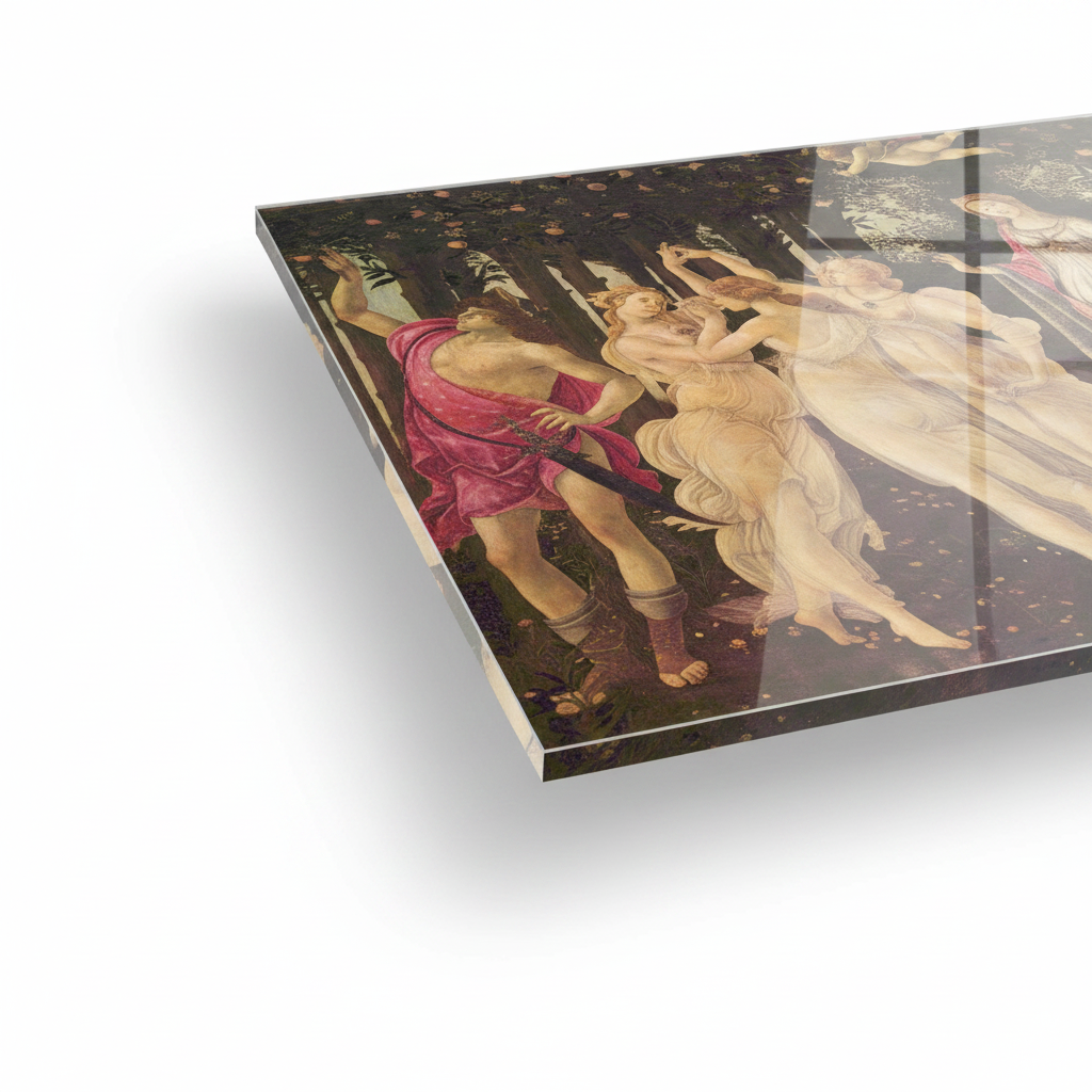 Homage to Botticelli - First Spring - cm 70x50 - Pannello Acrilico