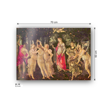 Homage to Botticelli - First Spring cm 70x50 - misure