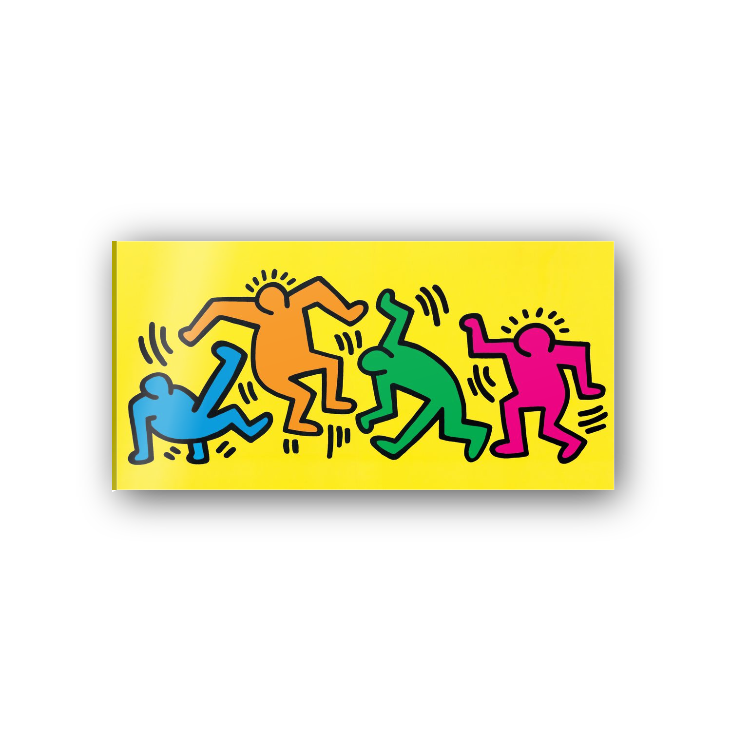 Homage to Haring cm 100x50